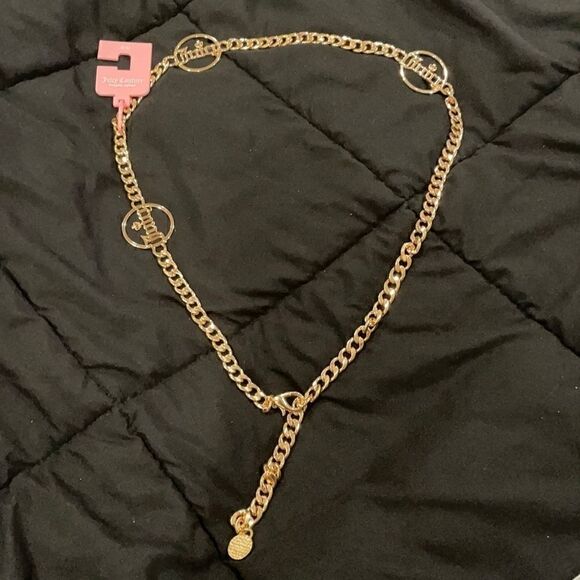 Juicy Couture Logo Chain Belt​​​​​​​​​​​​​​​​​​​​​ - Picture 1 of 6